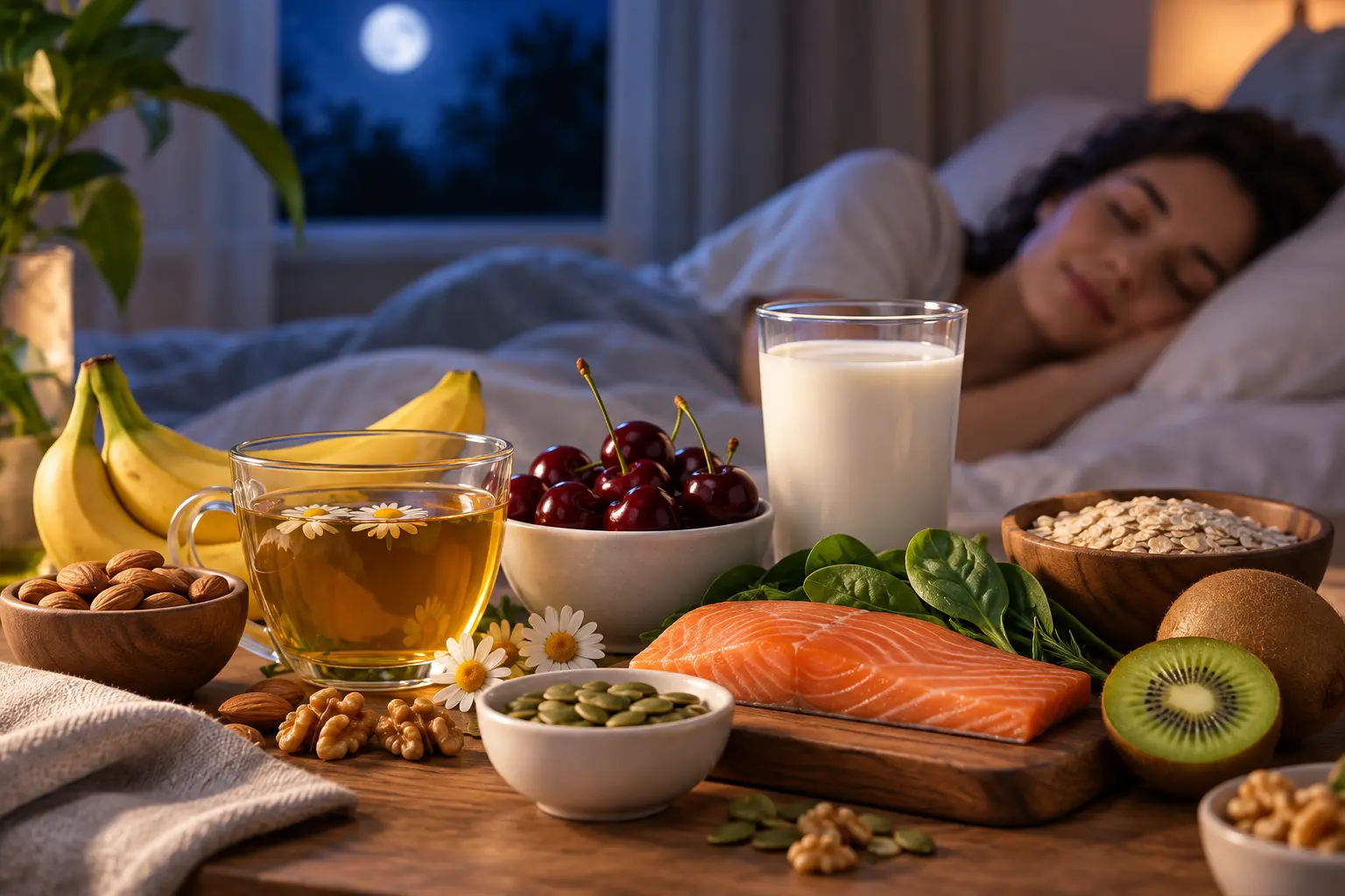 برای بیخوابی چه بخوریم؟