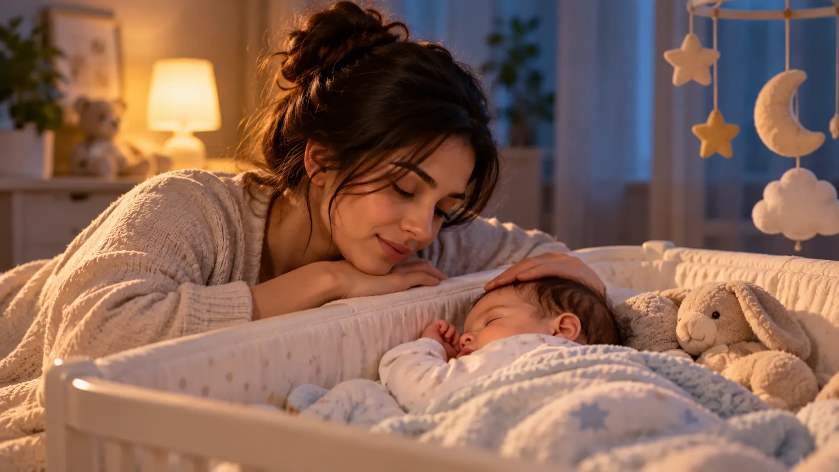 چطور به نوزاد کمک کنیم بهتر بخوابد؟